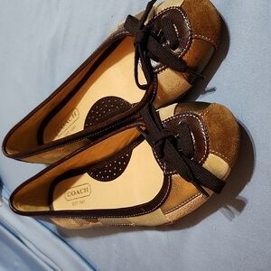 Coach slide on dress shoes size 61/2